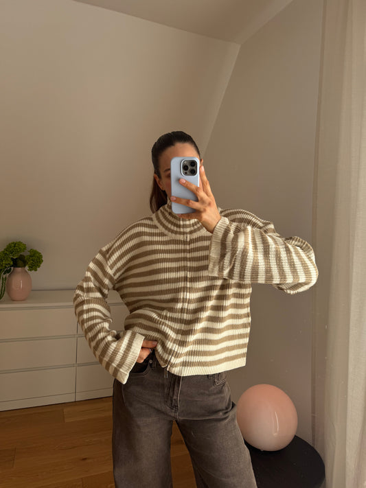 ZIP CARDIGAN