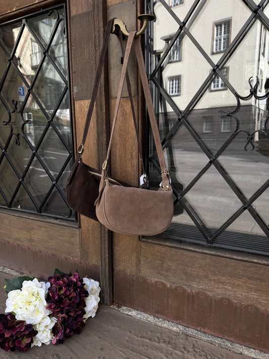 Wildleder Umhängetasche