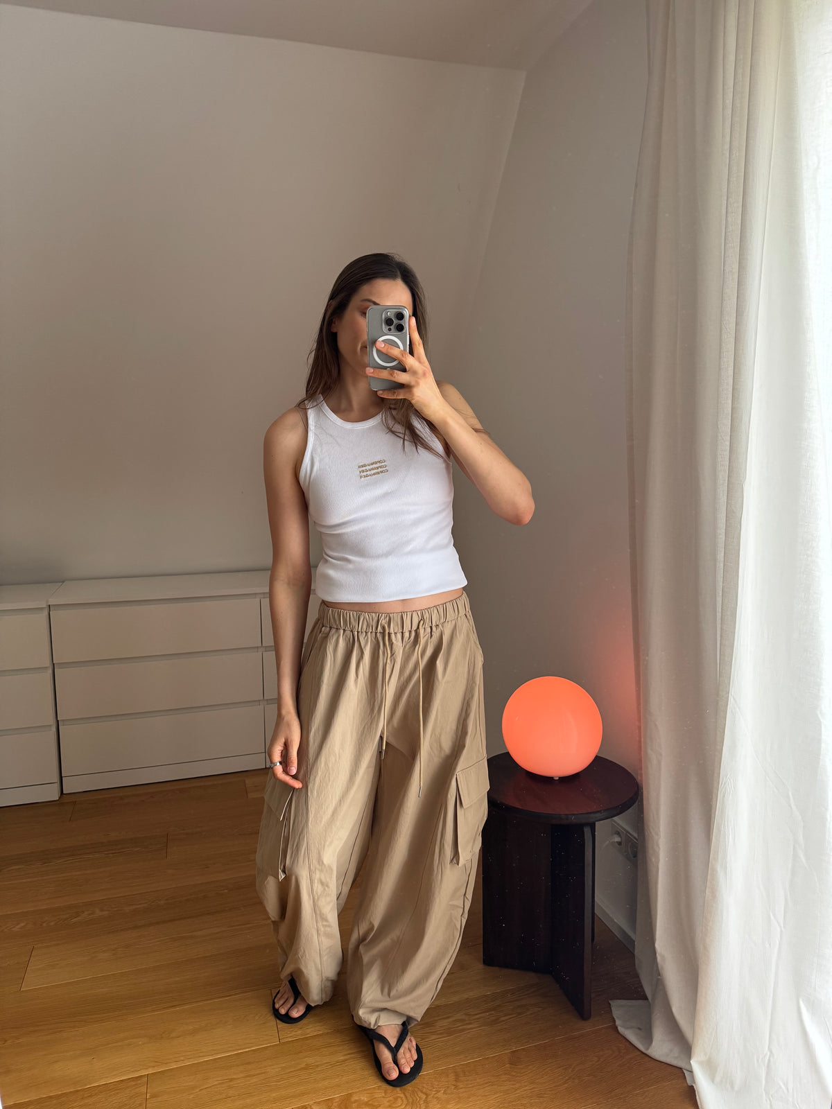 CARGO HOSE BEIGE