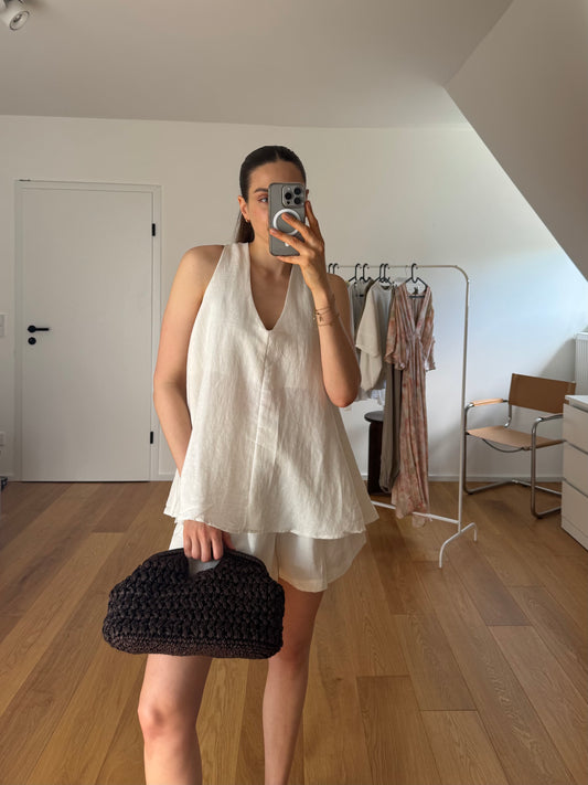 ANZUGSSHORTS CREME