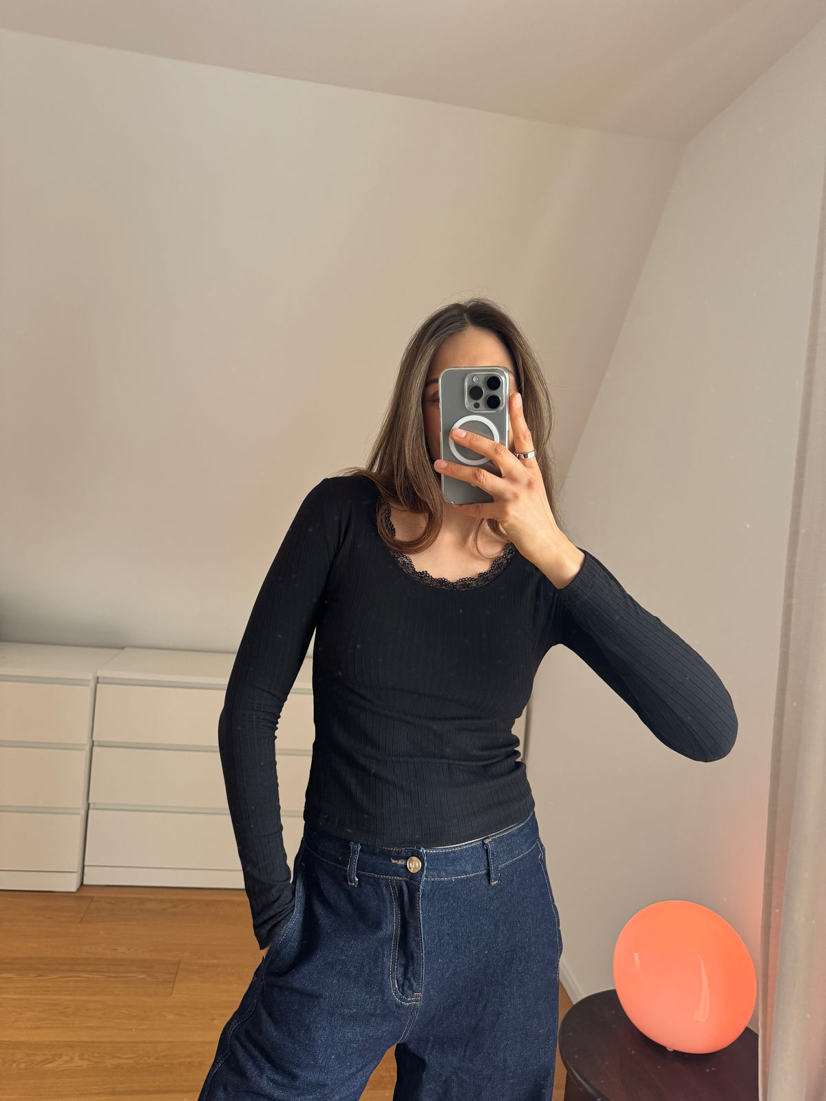 LONGSLEEVE SCHWARZ