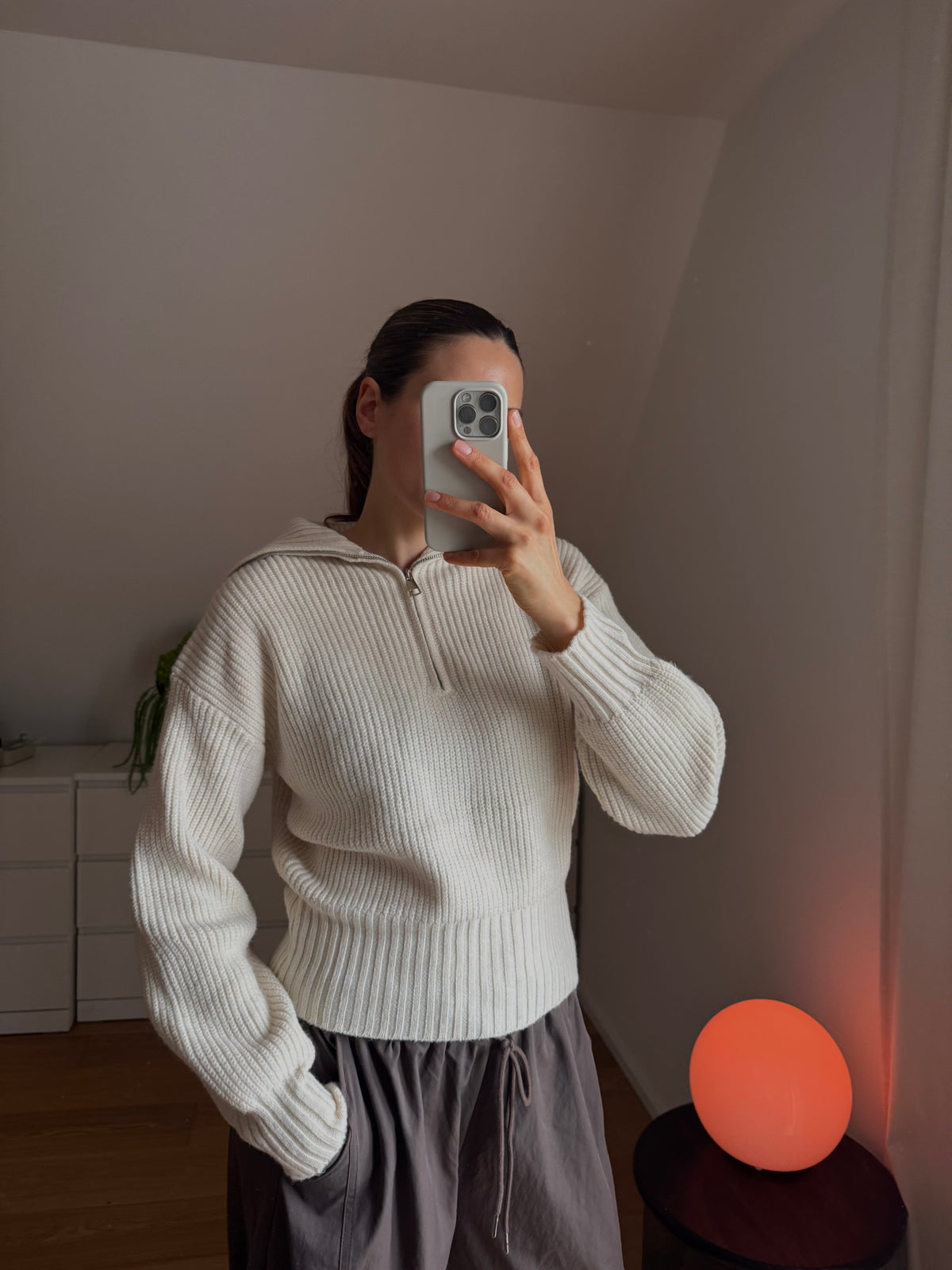 PULLOVER CREME