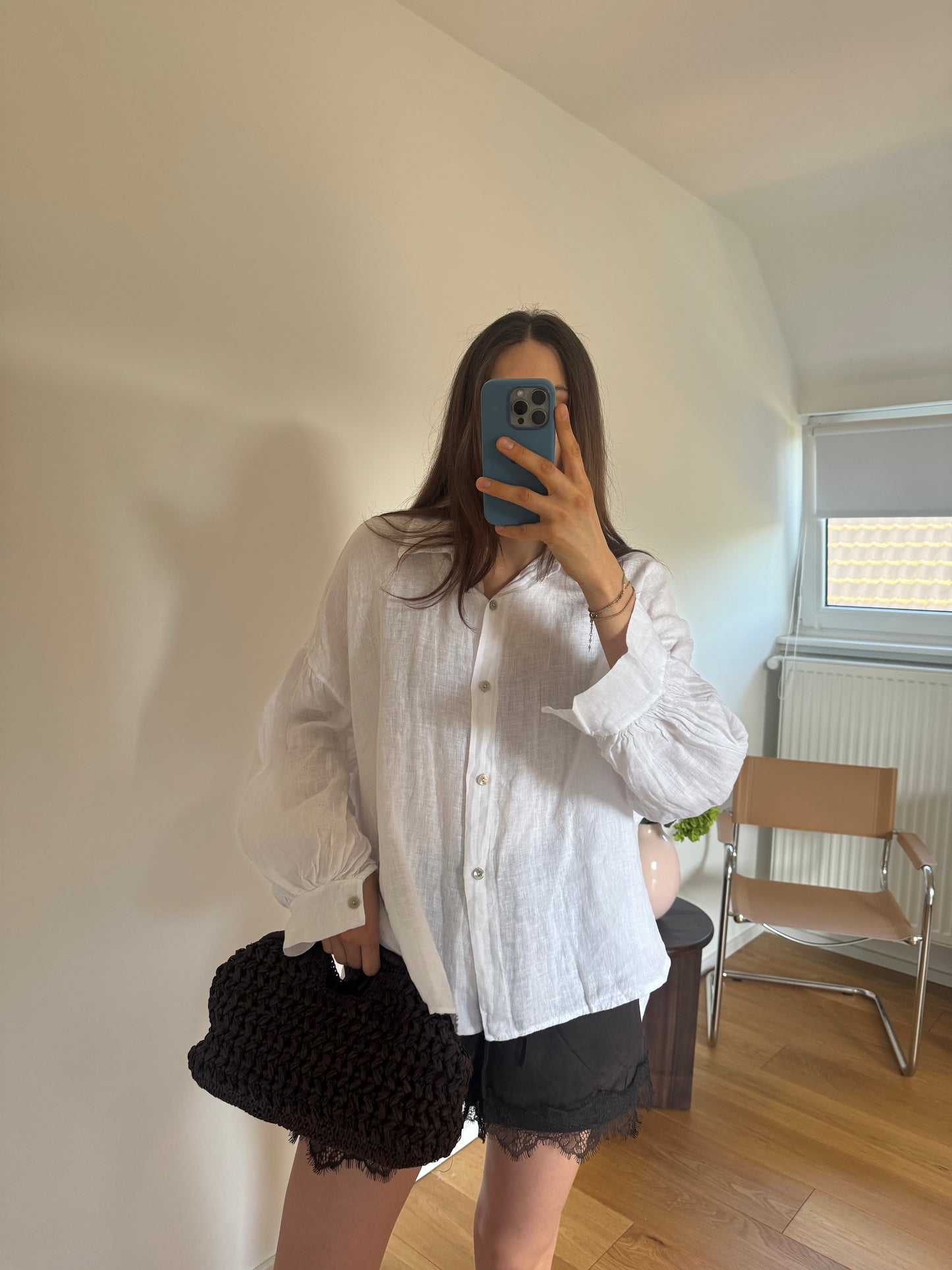 Leinenbluse